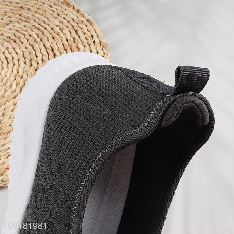 Wholesale Mens Slip On Walking Shoes Lightweight Breathable Running Shoes