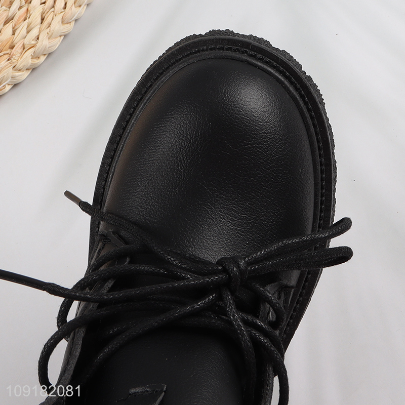 Good Quality Kids Ankle Boots Anti-Slip Waterproof Fashion Martin Boots