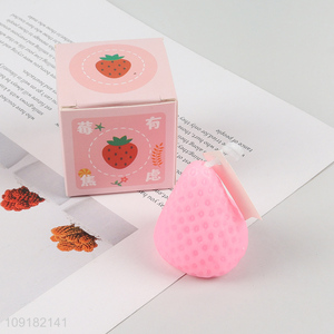 China Imports Strawberry Shaped Scented Shower Soap for Kids