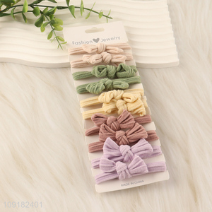 Hot items multicolor elastic girls hair band hair accessories