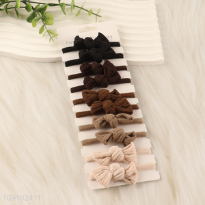 Yiwu market children elastic fashion hair band hair accessories
