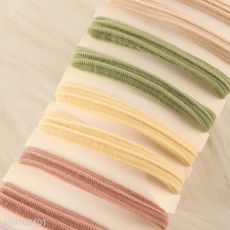 Hot items multicolor elastic girls hair band hair accessories