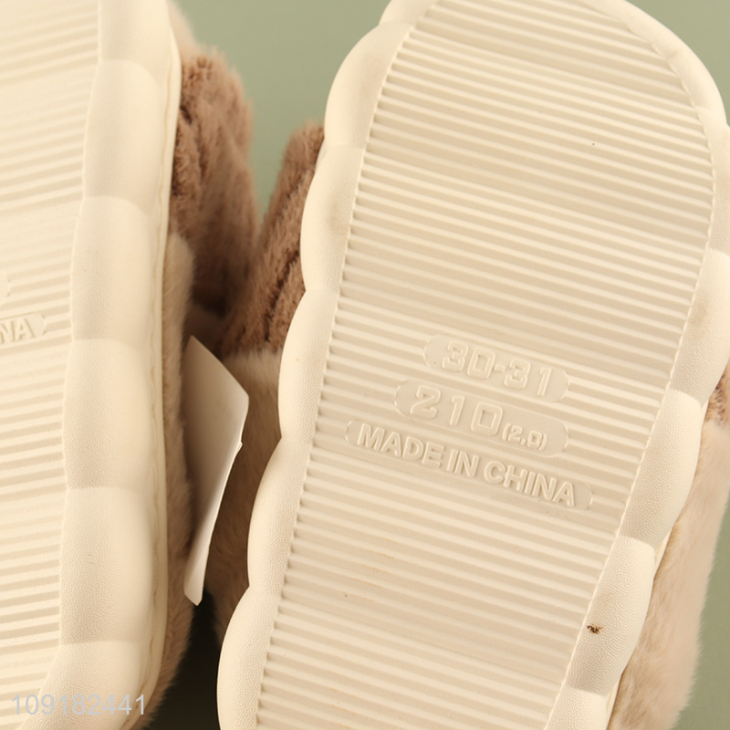 Yiwu market cartoon rabbit children winter home slippers
