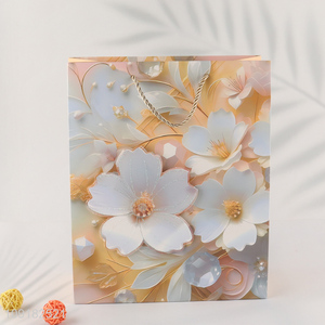 Yiwu market eco-friendly paper bag gifts packaging bag tote bag