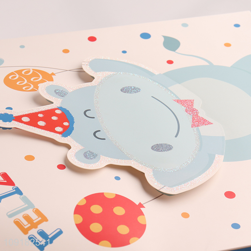 Most popular cartoon paper bag gifts packaging bag for sale