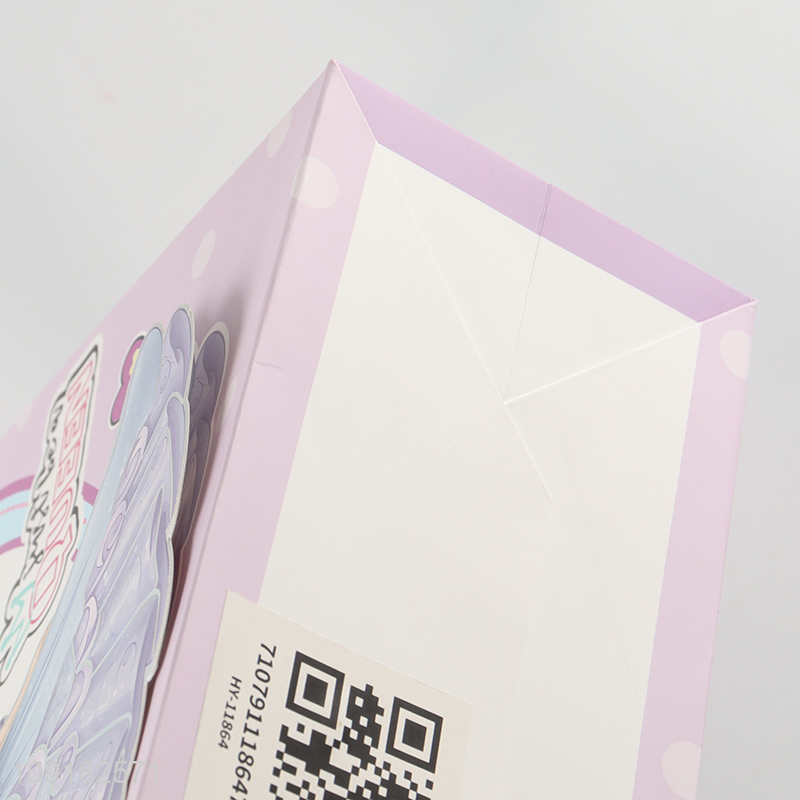 Hot selling princess eco-friendly paper bag gifts packaging bag