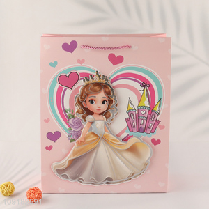 Popular products girls creative princess paper bag gifts packaging bag