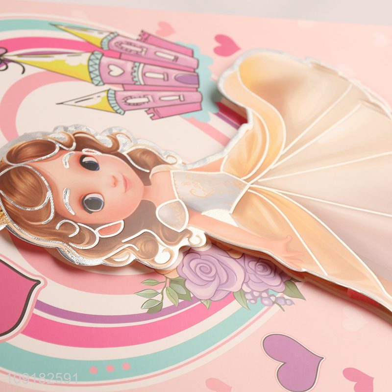 Popular products girls creative princess paper bag gifts packaging bag