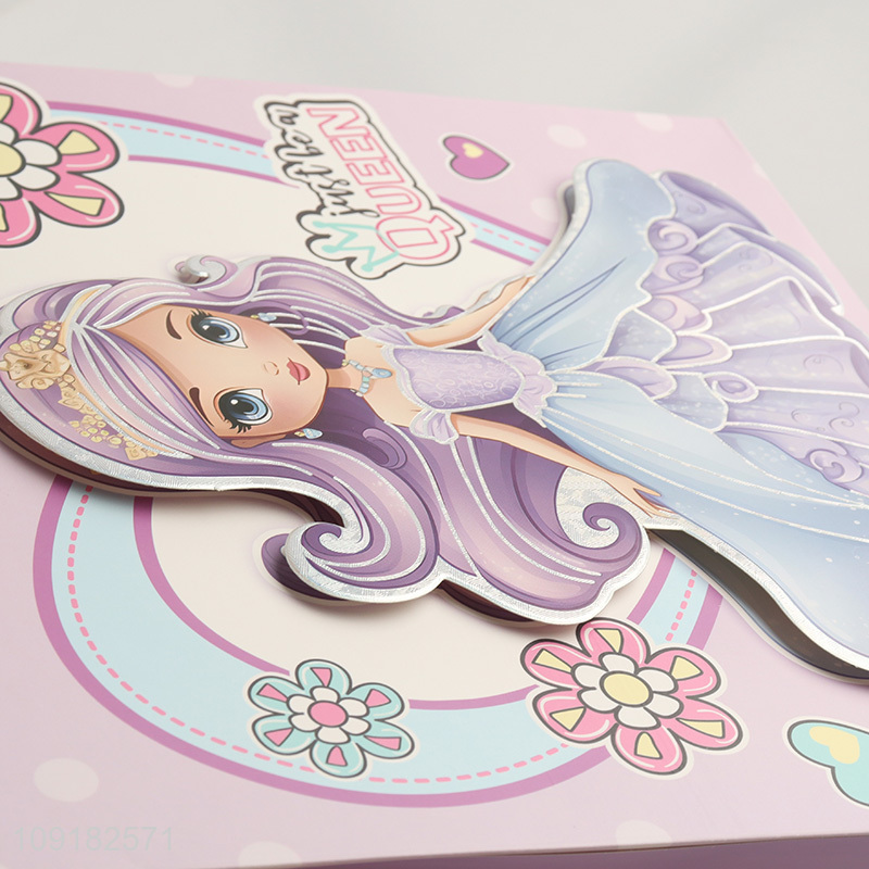 Hot selling princess eco-friendly paper bag gifts packaging bag