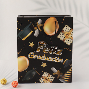 Low price graduation gifts paper bag gifts packaging bag