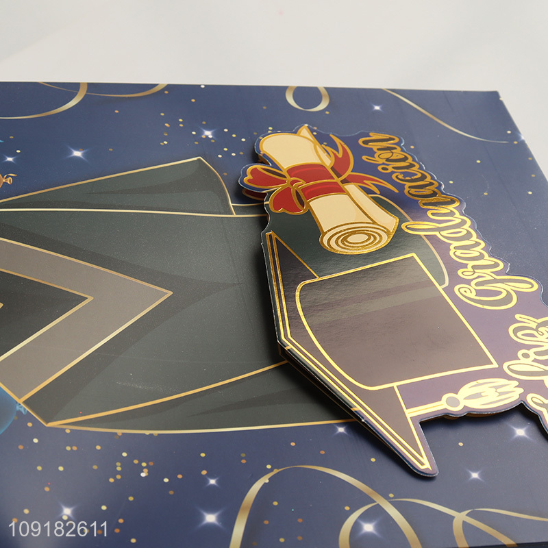 Hot products eco-friendly graduation party paper bag gifts packaging bag