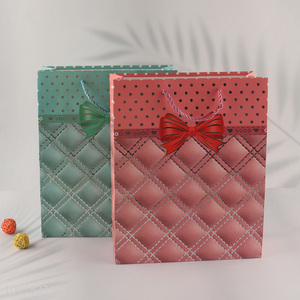 Low price multicolor paper bag gifts packaging bag gifts wrapping bag