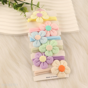 Factory supply multicolor flower hair band hair accessories for girls