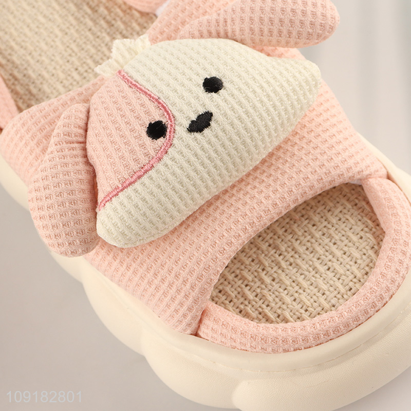 Hot items puppy summer non-slip home slippers for children