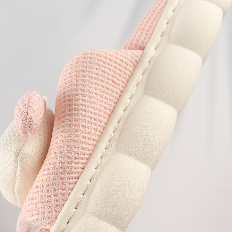 Hot items puppy summer non-slip home slippers for children