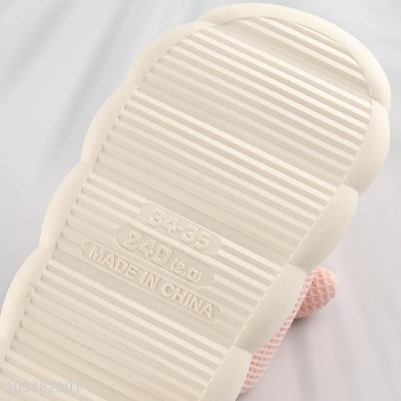 Hot items puppy summer non-slip home slippers for children