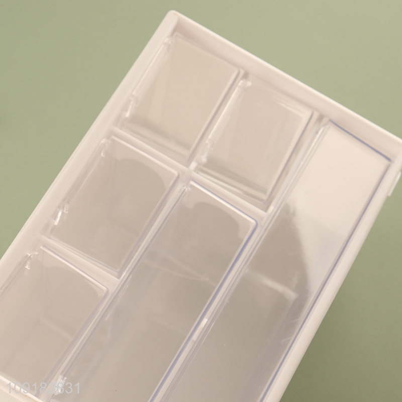 Popular products desktop organizer multi-layer plastic storage box