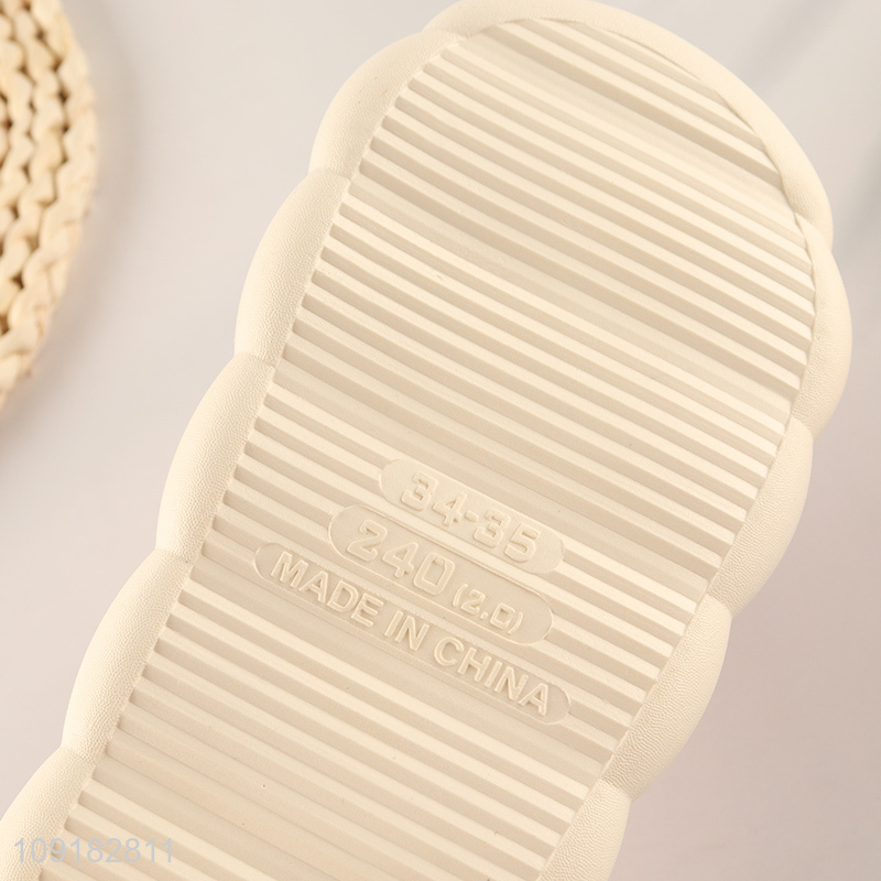 Most popular cartoon cute cat children home slippers for sale