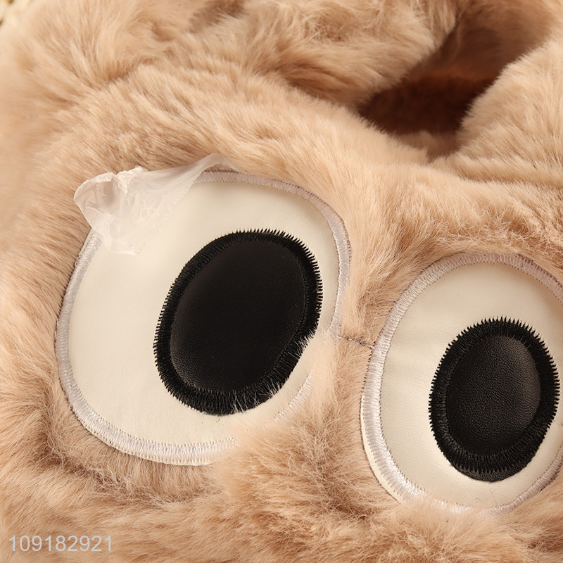 Best quality cartoon plush girls handbag messenger bag wholesale