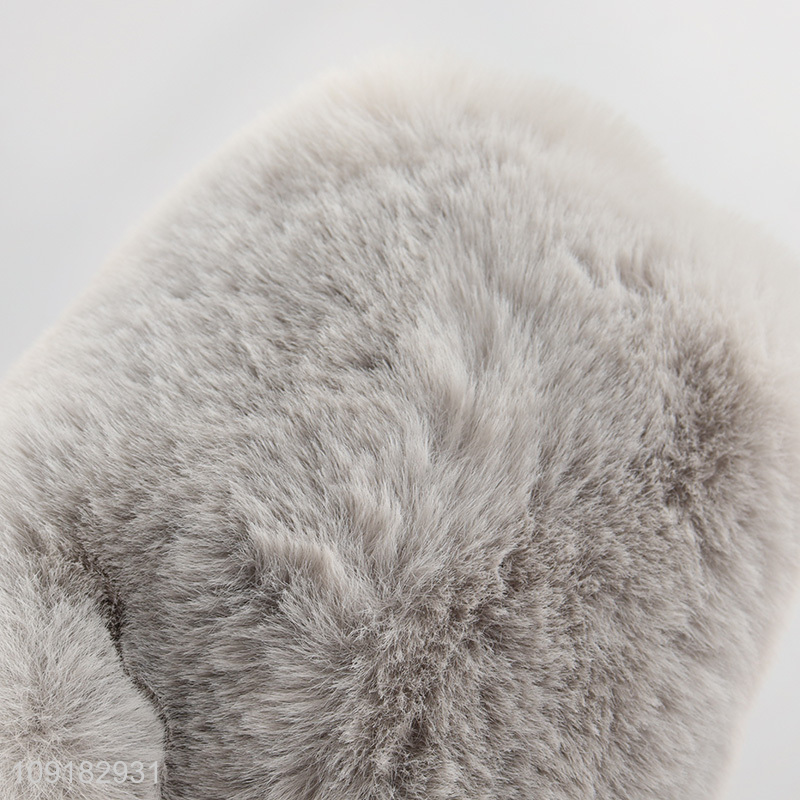 China products plush portable women handbag messenger bag