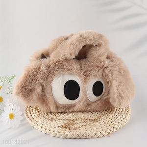 Best quality cartoon plush girls handbag messenger bag wholesale