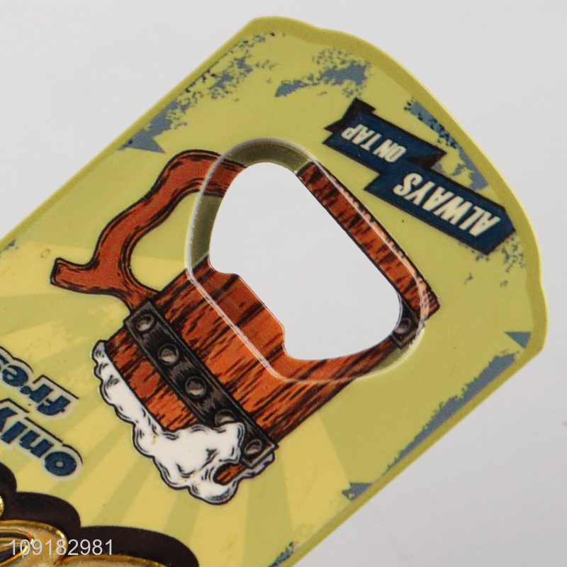 Yiwu market beer can shape resin kitchen gadget bottle opener