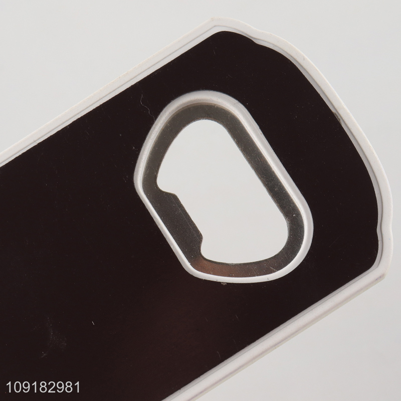 Yiwu market beer can shape resin kitchen gadget bottle opener