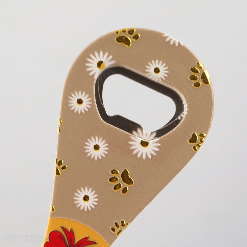 Low price cartoon cat kitchen gadget bottle opener for sale