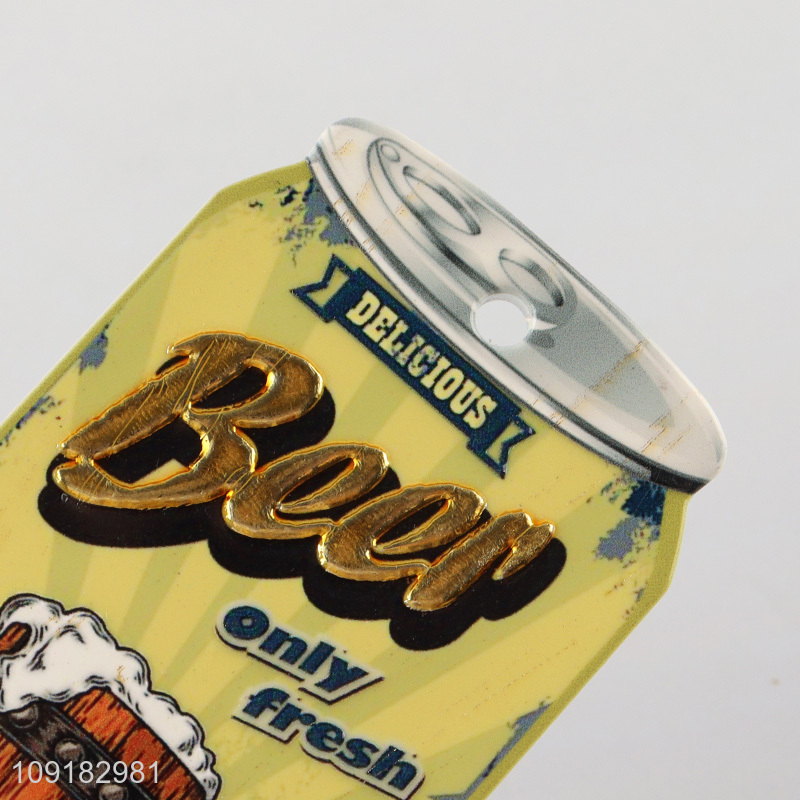 Yiwu market beer can shape resin kitchen gadget bottle opener
