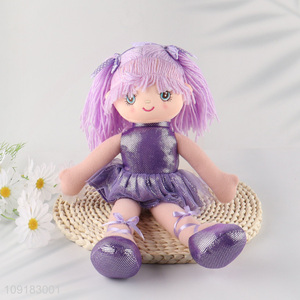 Most popular purple fashion doll girls doll toys for gifts