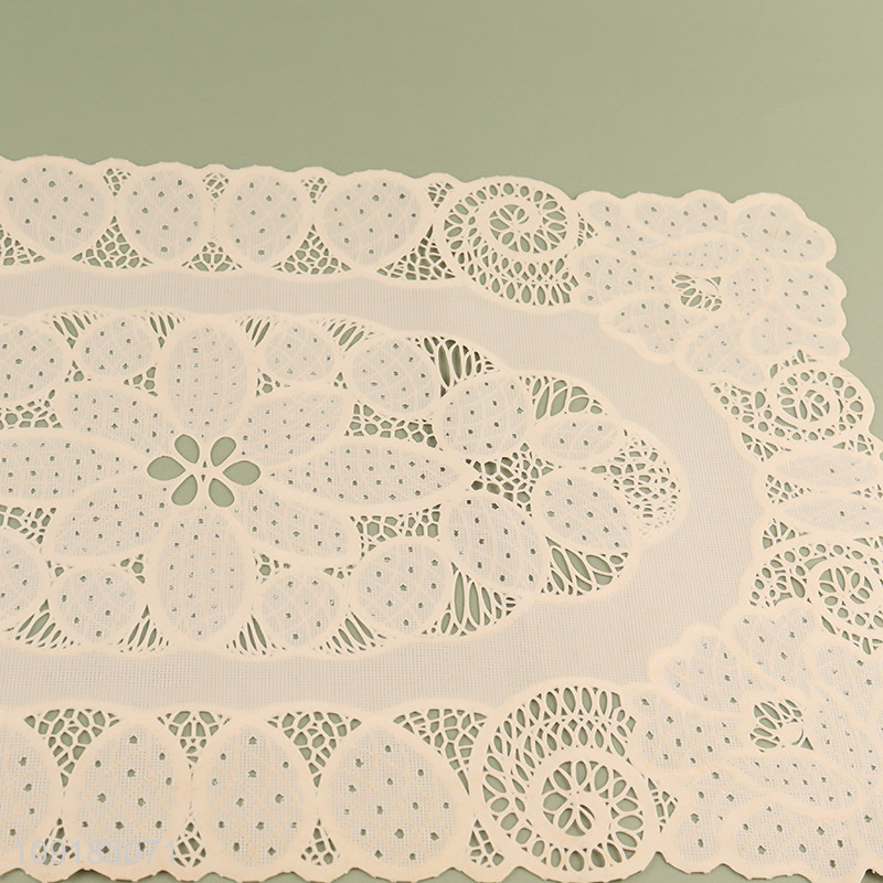Low price rectangle pvc place mat dinner mat for sale