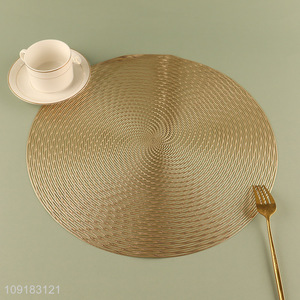 Yiwu market round non-slip decorative place mat dinner mat