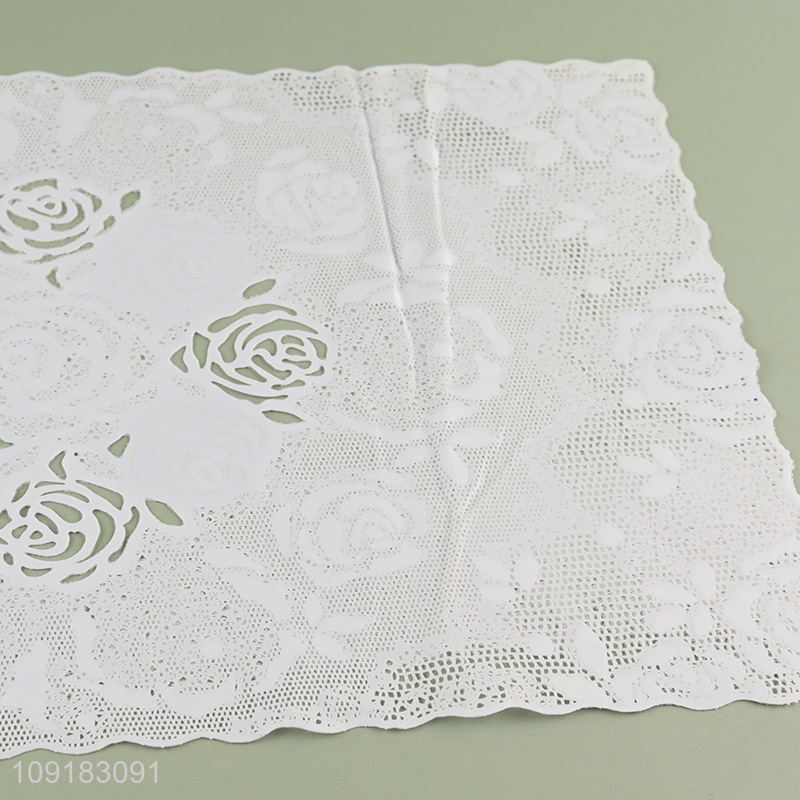 Most popular rectangle home restaurant place mat dinner mat for sale