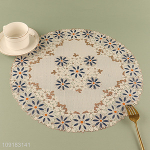 Latest products tabletop decor pvc place mat dinner mat