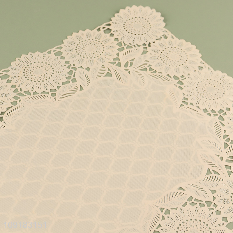 Popular products rectangle decorative place mat dinner mat for sale