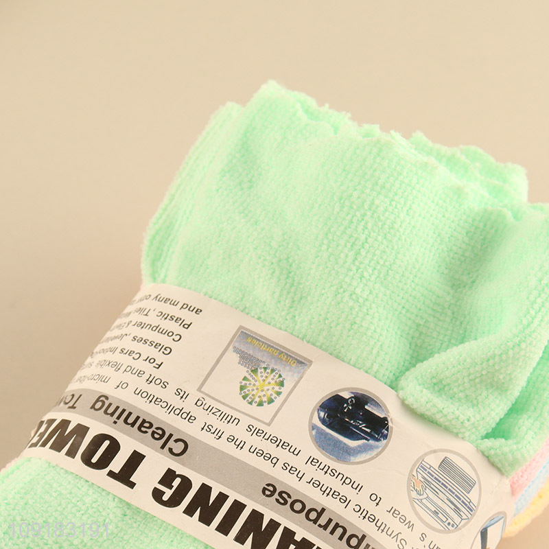 Top selling polyester car cleaning towel cleaning cloth