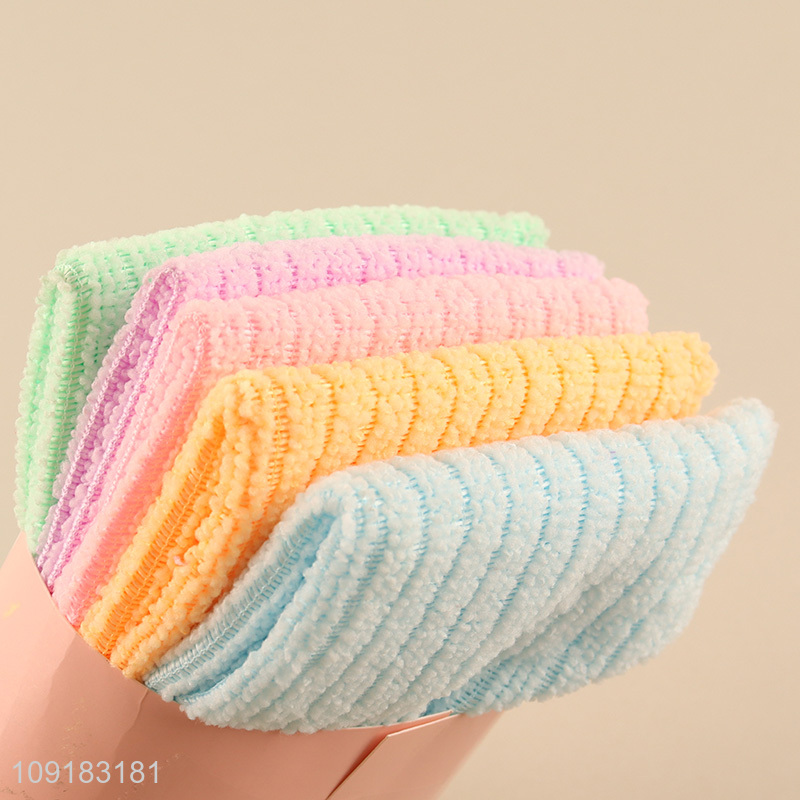 New product multicolor household cleaning towel cleaning cloth for sale