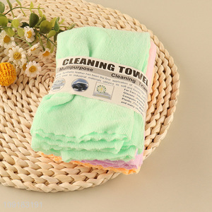 Top selling polyester car cleaning towel cleaning cloth