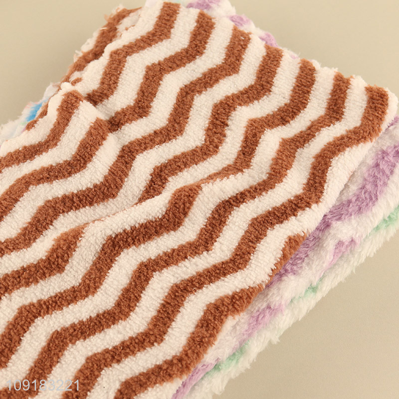 Top products multicolor microfiber household cleaning towel cleaning cloth