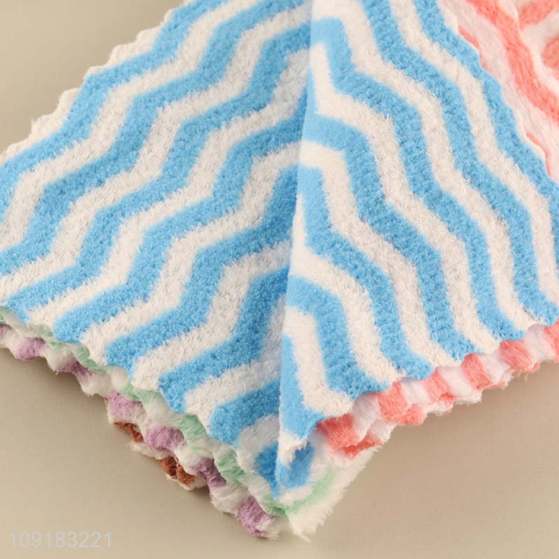 Top products multicolor microfiber household cleaning towel cleaning cloth