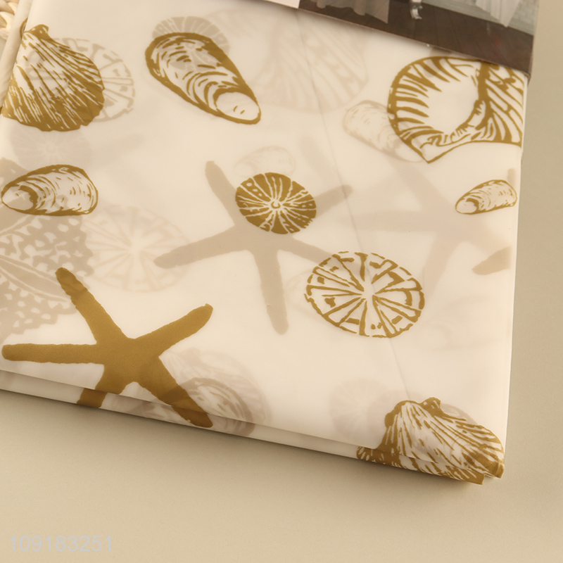 Hot products 13pcs household waterproof shower curtain set