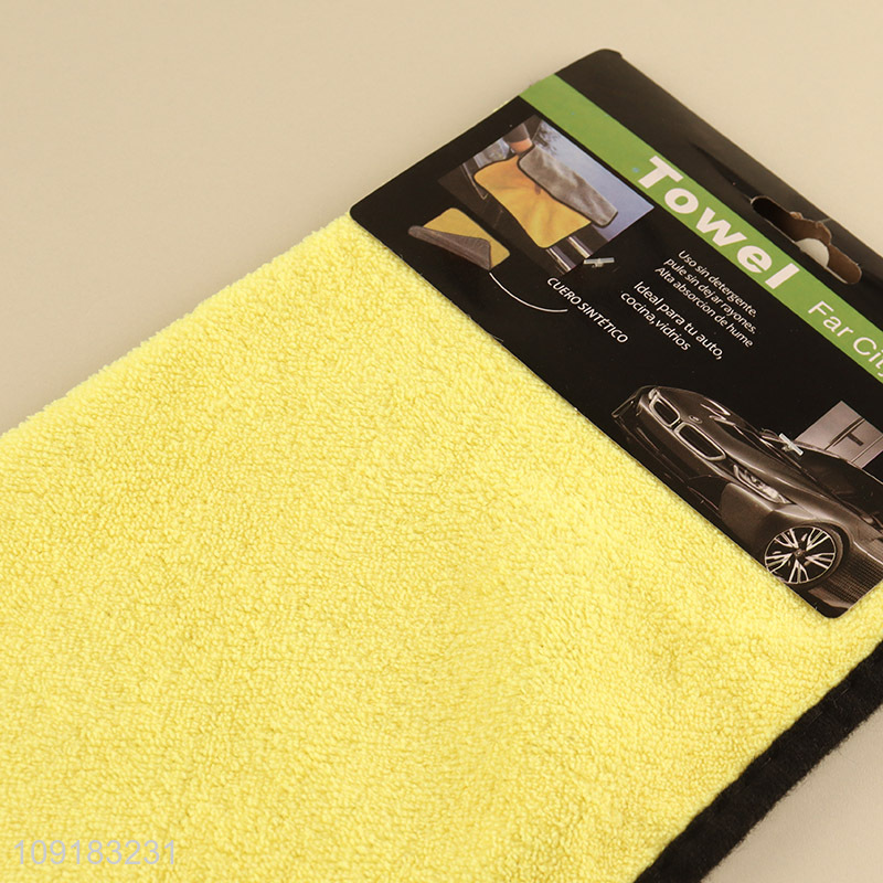 Low price quick dry soft car cleaning towel for sale