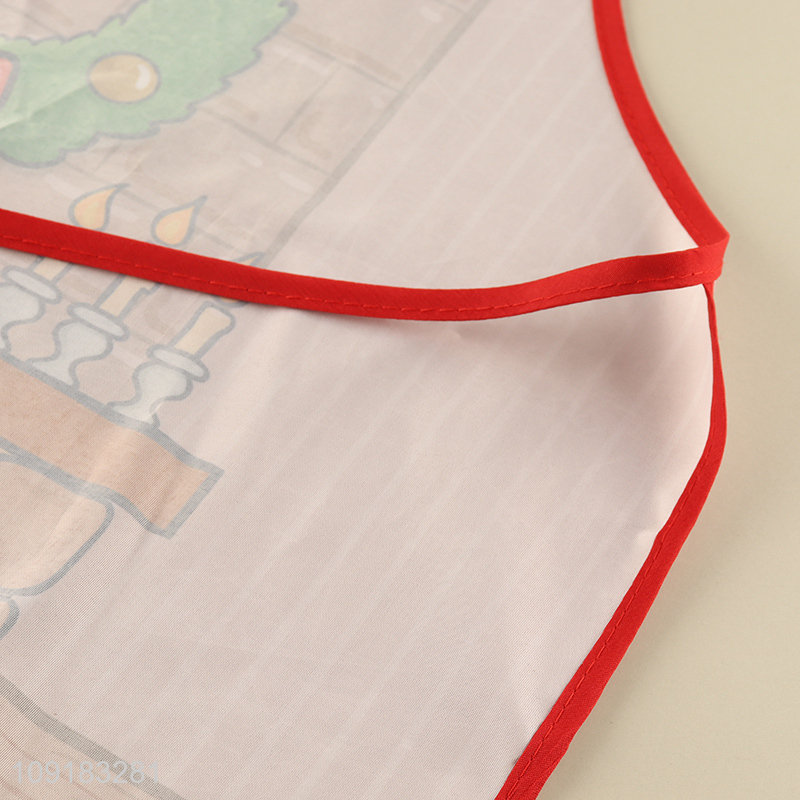 Online wholesale christmas series polyester cooking apron for men women