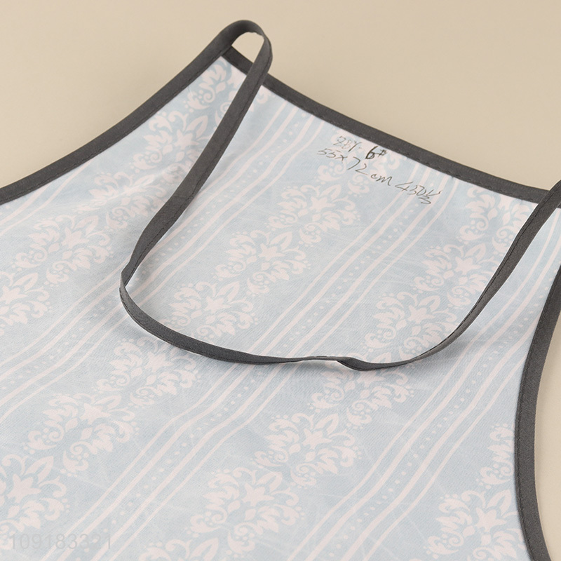 High quality waterproof oil-proof polyester cooking apron for sale