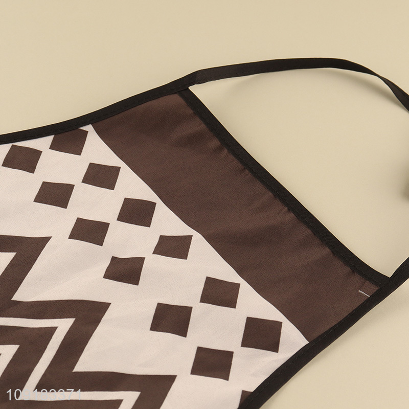 Most popular waterproof oil-proof polyester cooking apron for sale