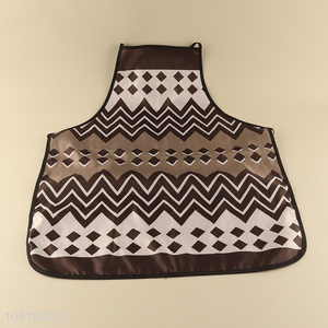 Most popular waterproof oil-proof polyester cooking apron for sale