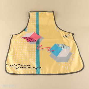China factory men women waterproof oil-proof polyester cooking apron