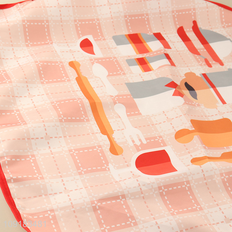 Most popular simple kitchen polyester cooking apron for home