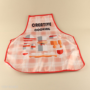 Most popular simple kitchen polyester cooking apron for home