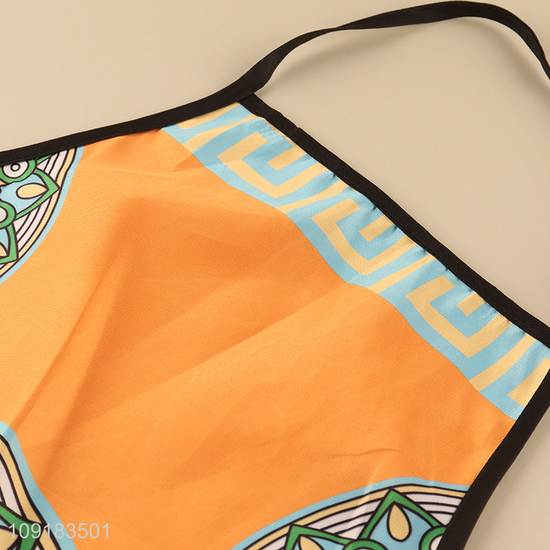 New product men women kitchen polyester cooking apron